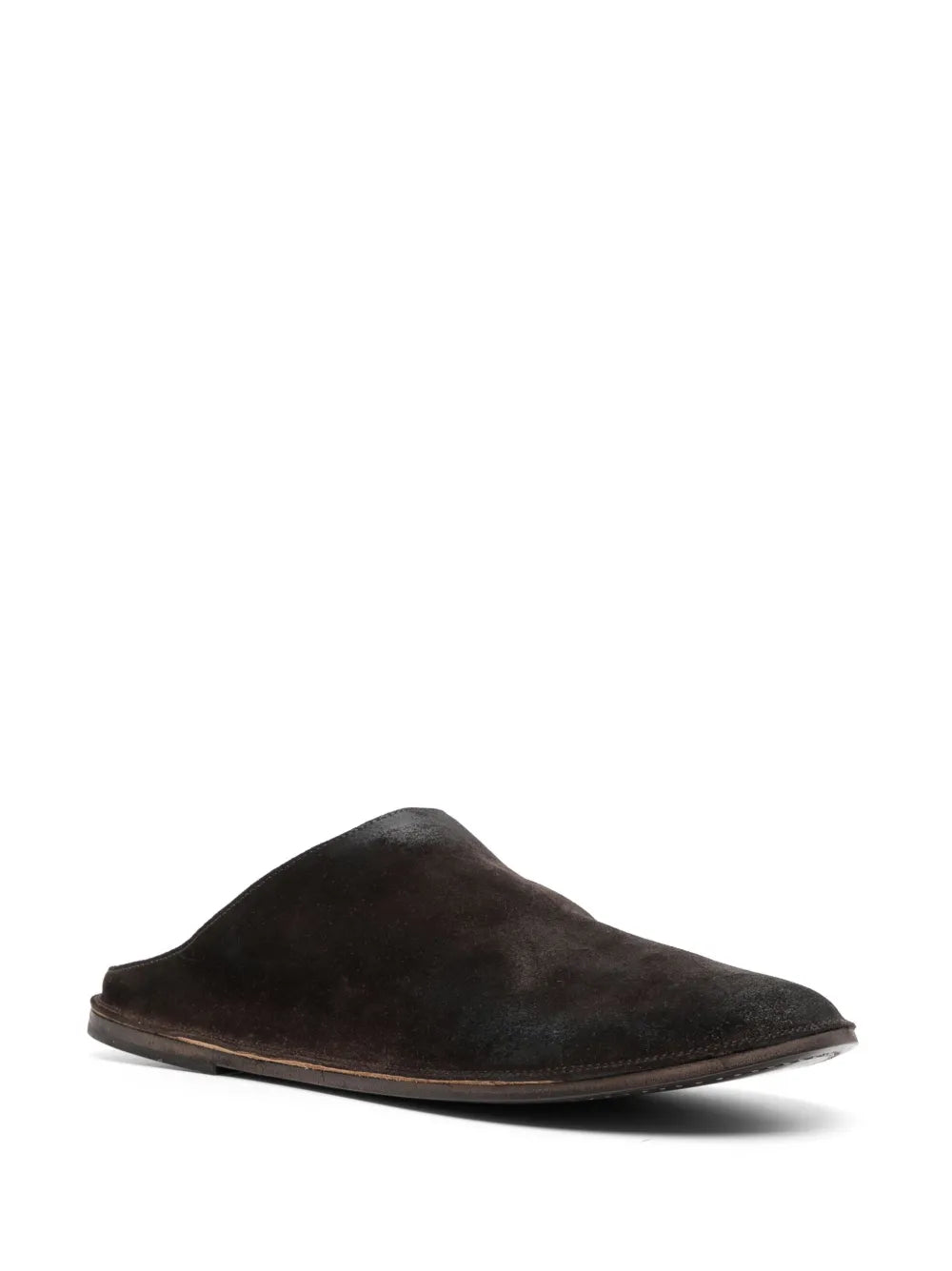 Marsèll round toe suede slippers