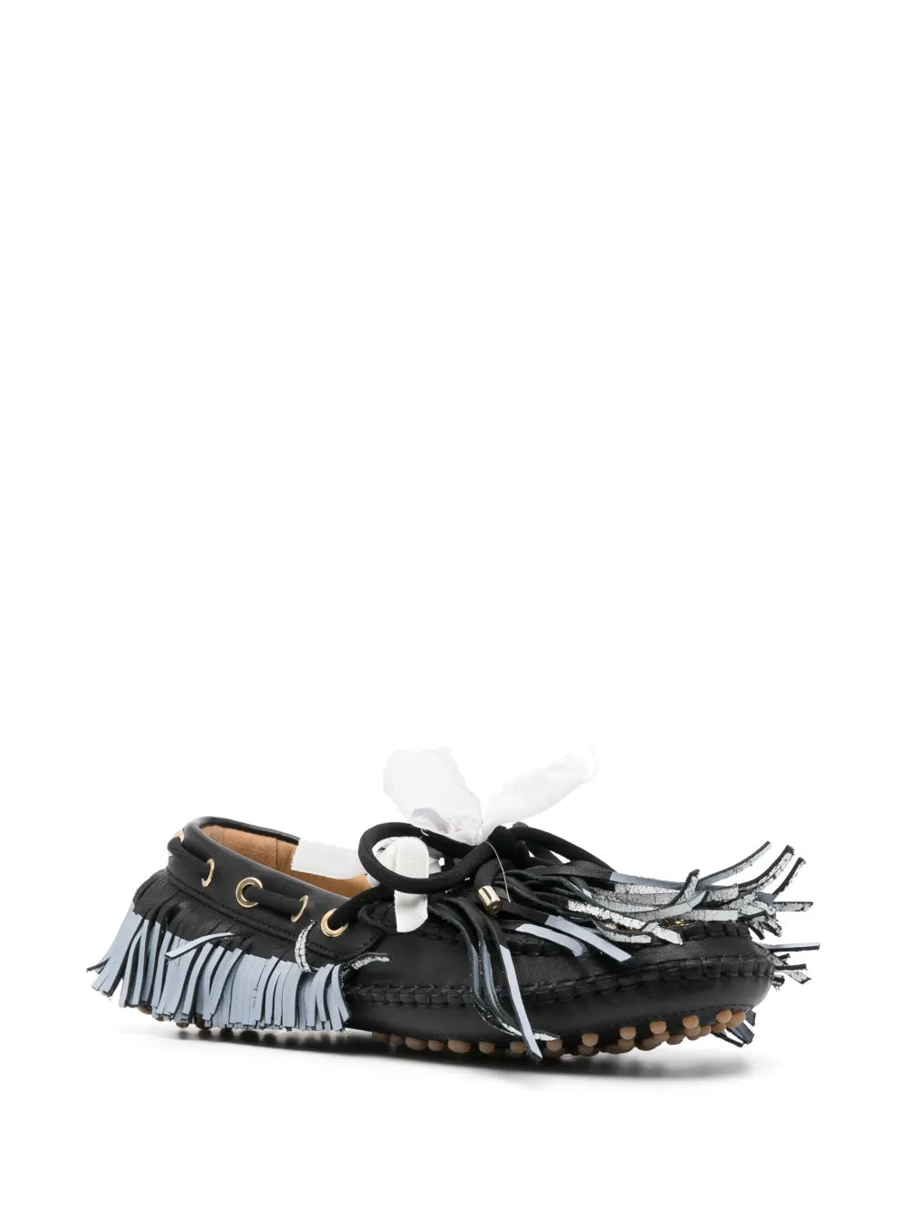 13 09 SR Puli frayed leather loafers