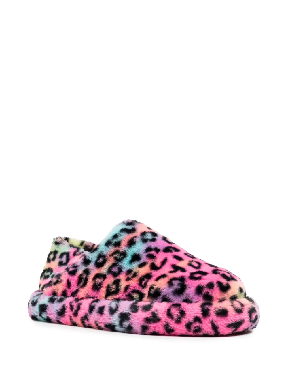 Natasha Zinko leopard-pattern slides 