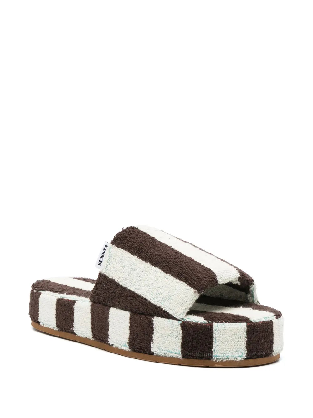 Sunnei Dreamy stripe-detail slides