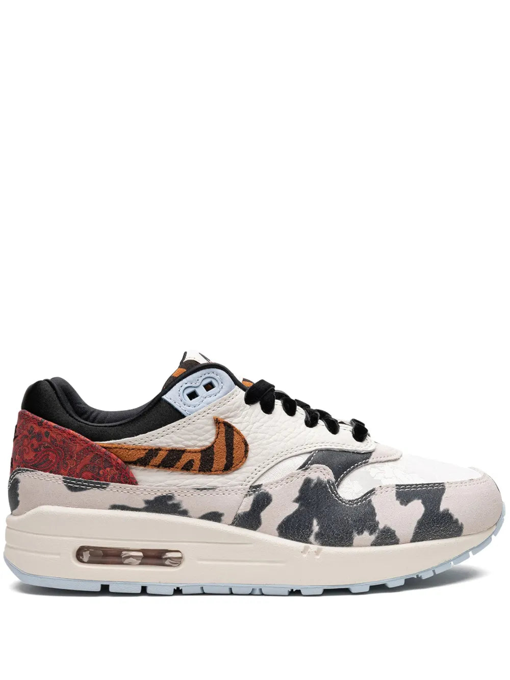 Nike Air Max 1 '87 "Tiger Swoosh Cow Print" sneakers