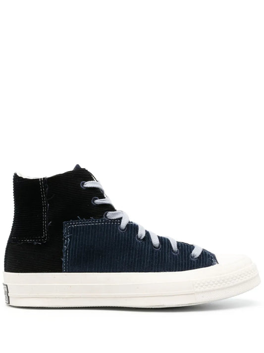 Converse logo-patch round-toe sneakers 