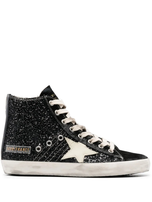 Golden Goose Francy glitter-detailing sneakers 