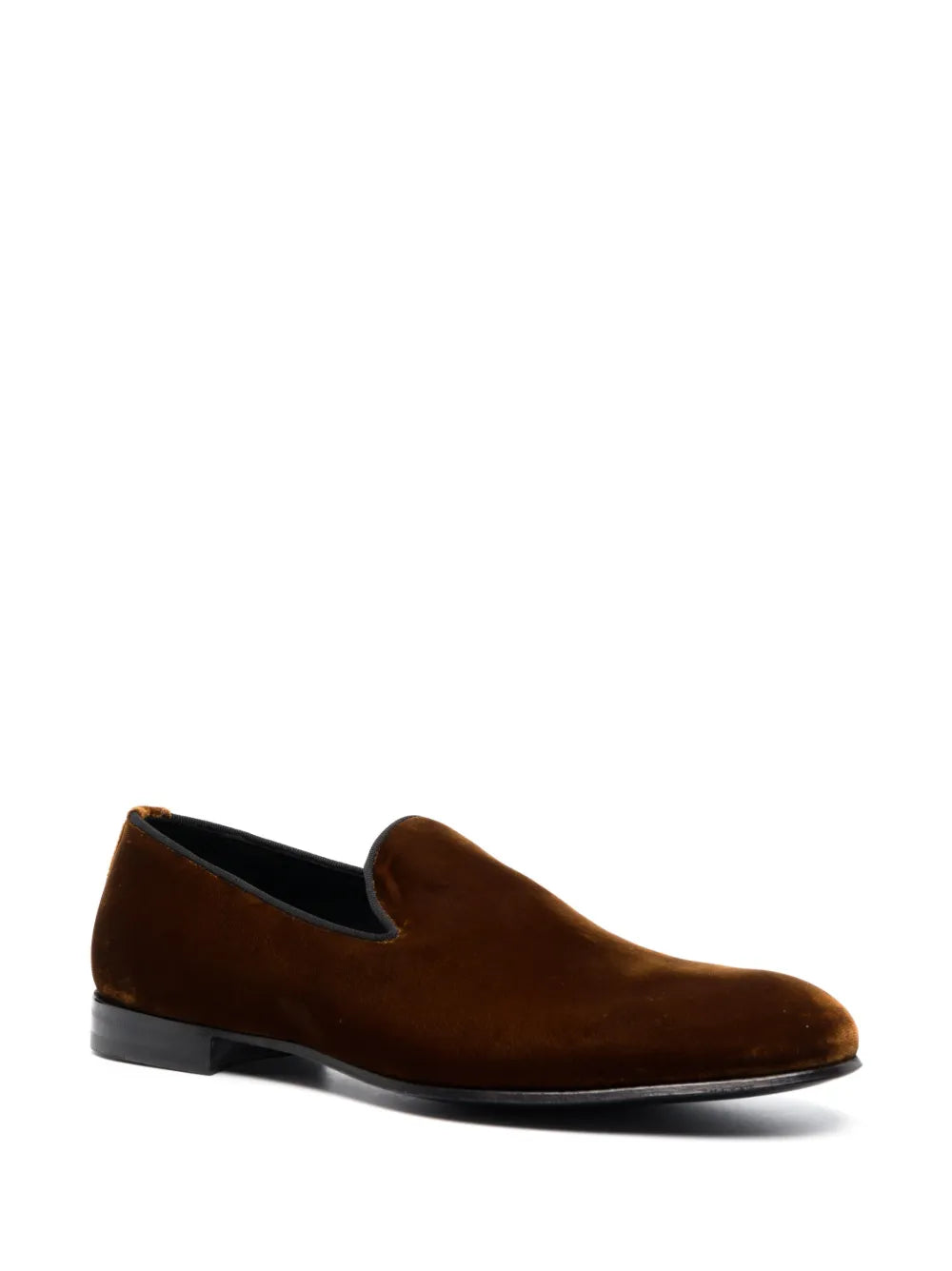 D4.0 Fodera slip-on velvet loafers