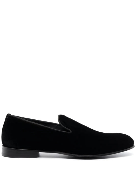 D4.0 Fodera slip-on velvet loafers