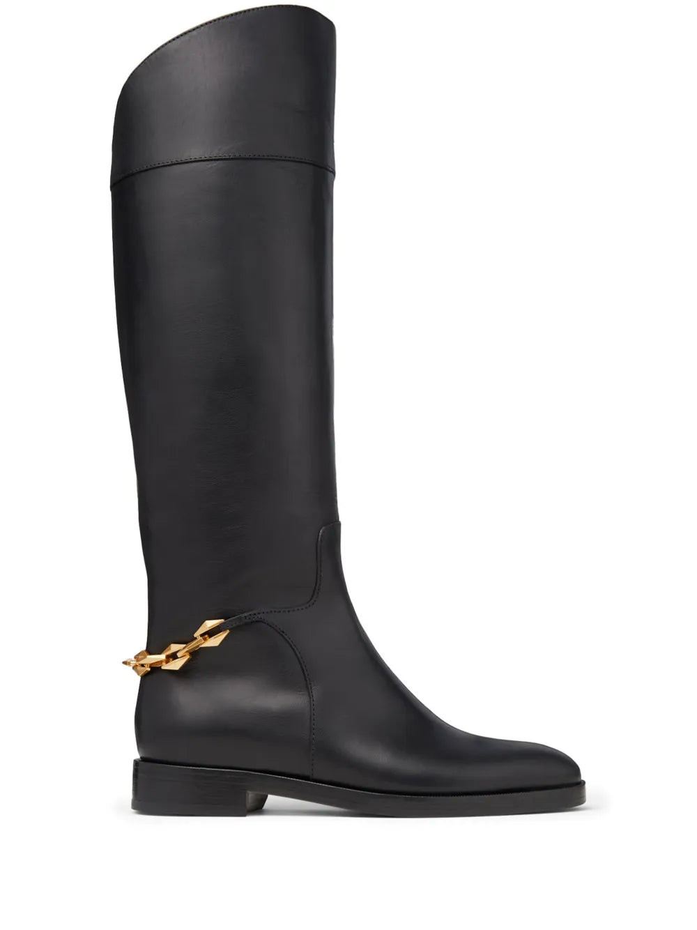 Jimmy Choo Nell chain-detailing leather boots