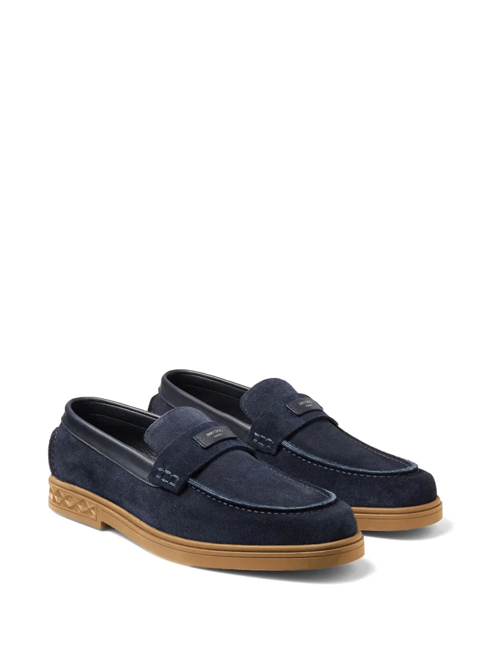 Jimmy Choo Josh Driver suede penny loafers