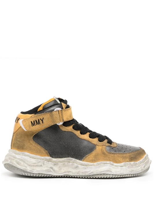 Maison MIHARA YASUHIRO Wayne Brushed suede high-top sneakers