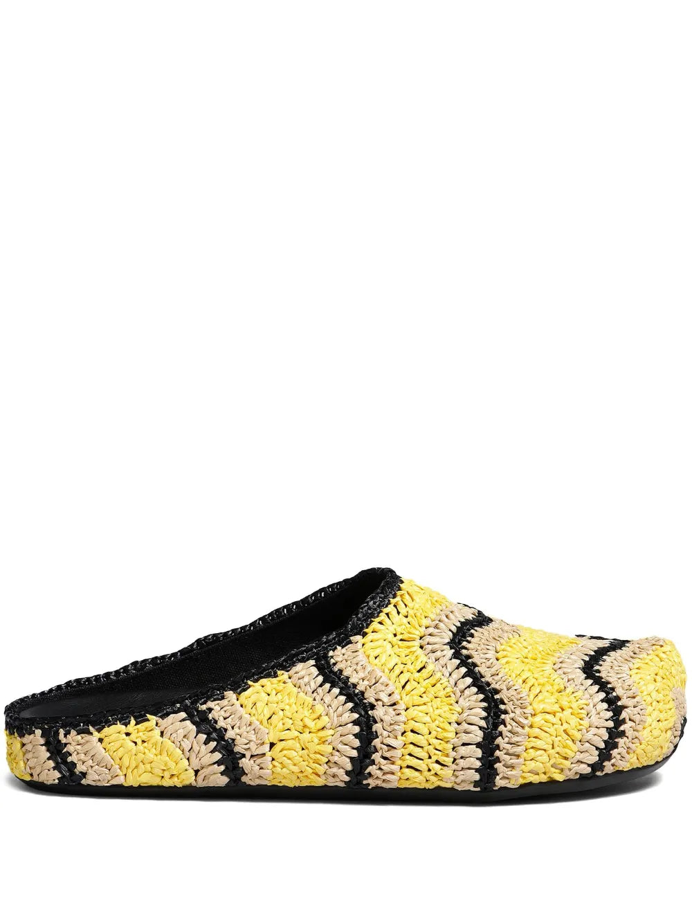 Marni Fussbett Sabot raffia slippers