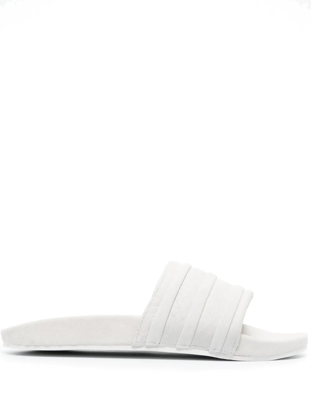 adidas slip-on stripe-detail slides