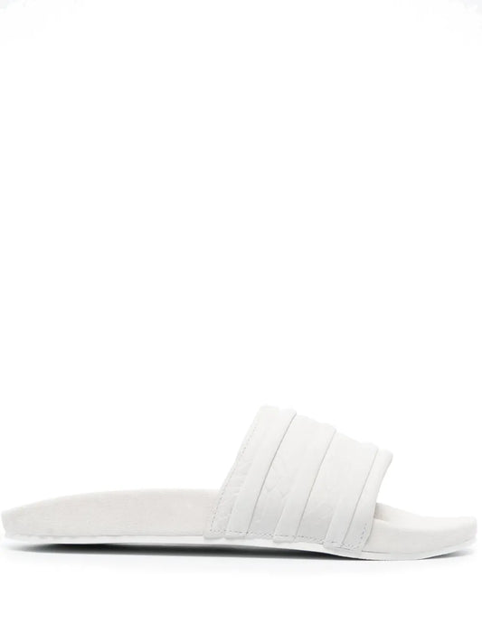 adidas slip-on stripe-detail slides