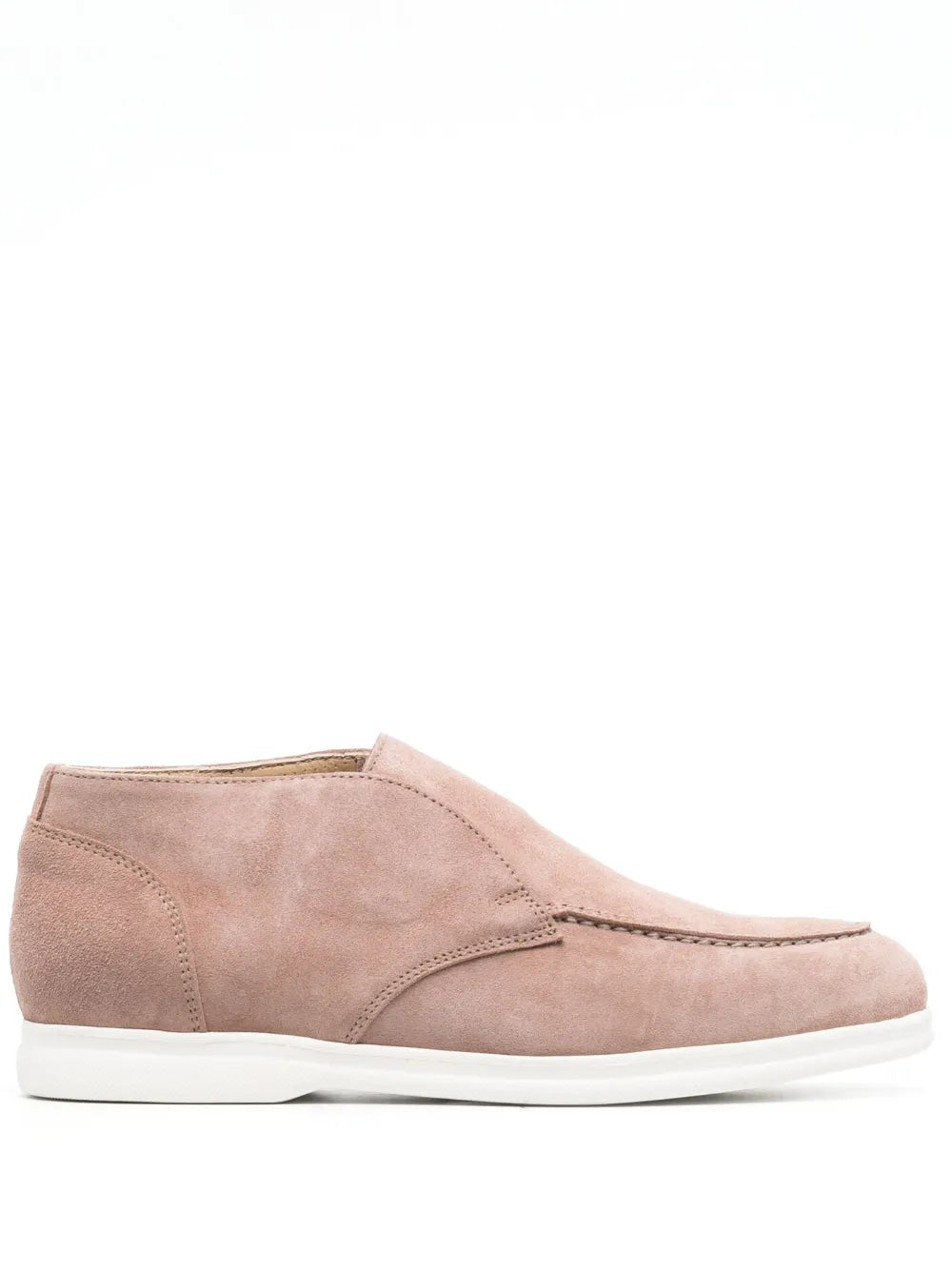 Doucal's ankle-length suede loafers