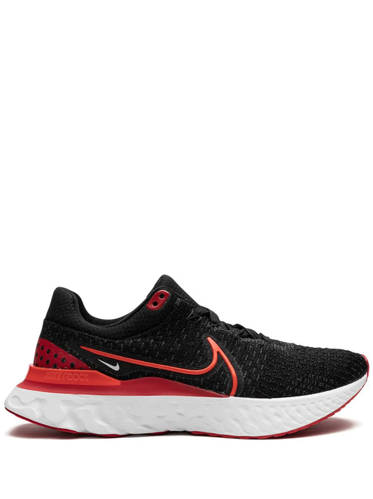 Nike React Infinity Run Flyknit 3 "Black University Red" sneakers