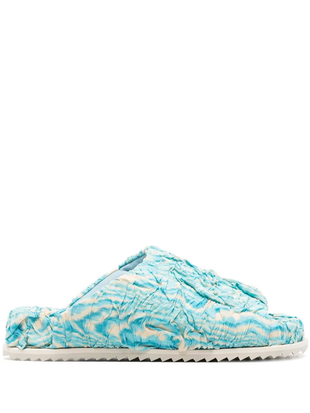 YUME YUME abstract-print slip-on slides