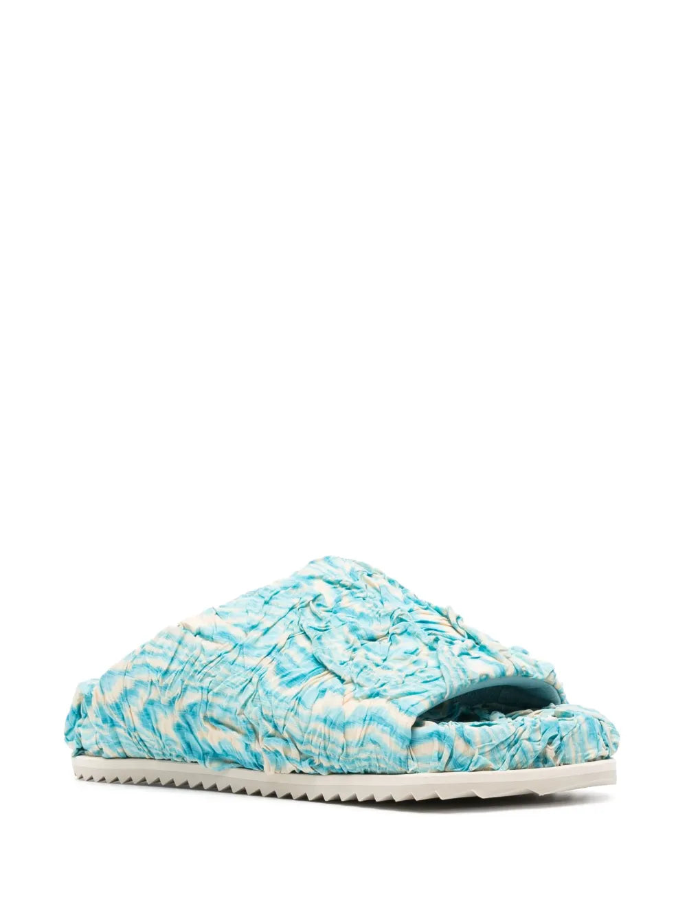 YUME YUME abstract-print slip-on slides