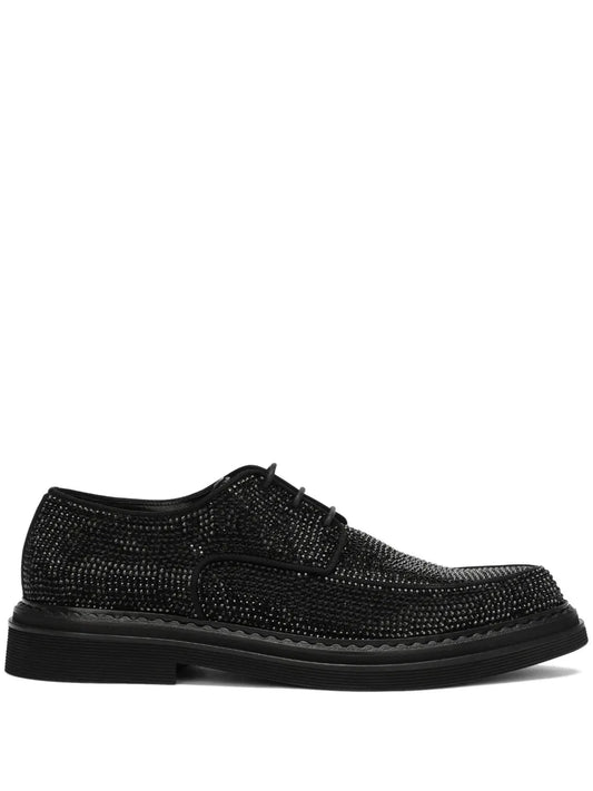 Dolce & Gabbana rhinestone-embellished derby shoes