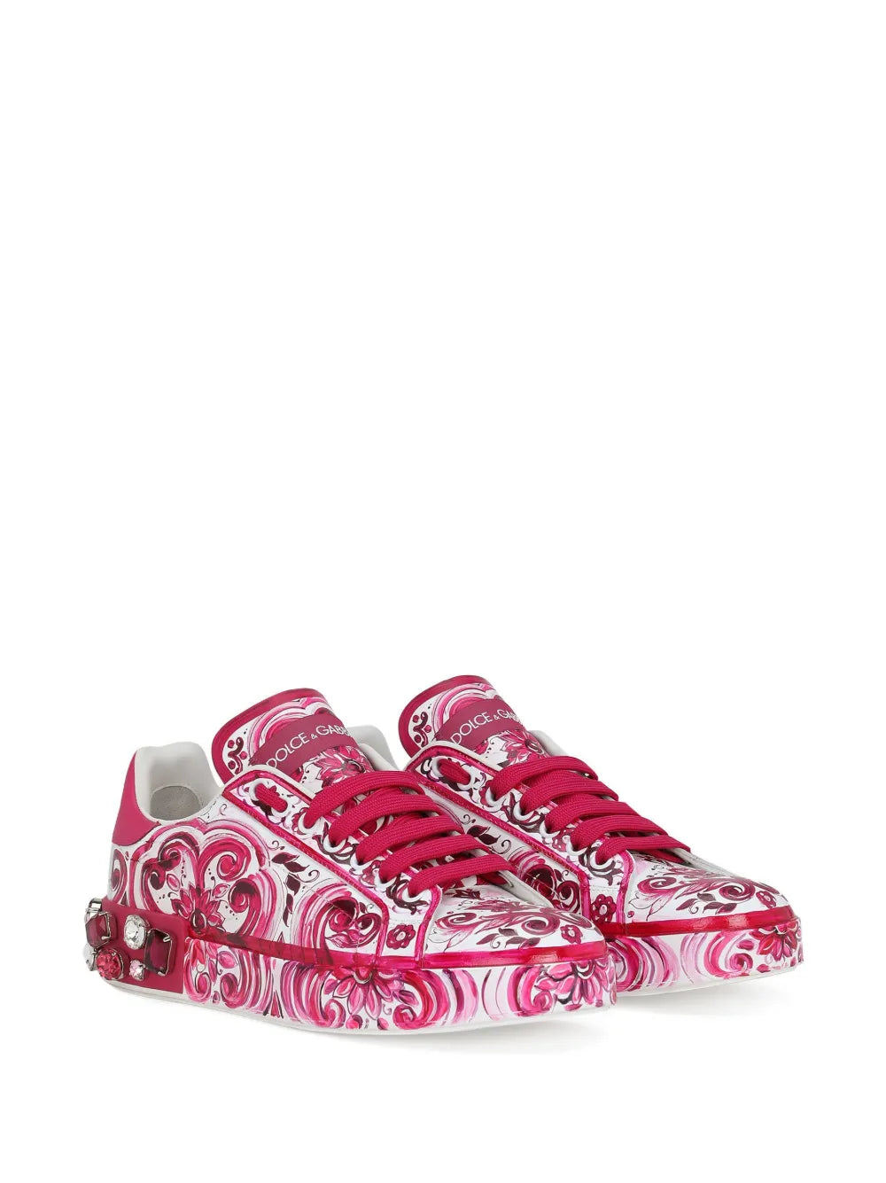 Dolce & Gabbana Portofino Majolica-print sneakers
