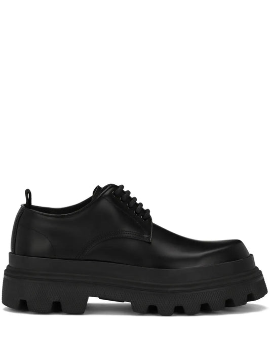 Dolce & Gabbana platform leather derby shoes