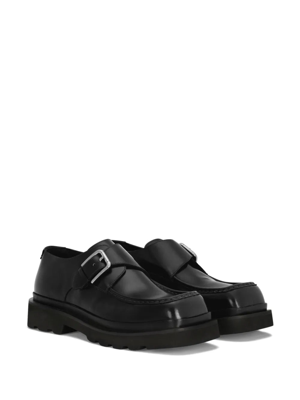 Dolce & Gabbana polished leather monk shoes
