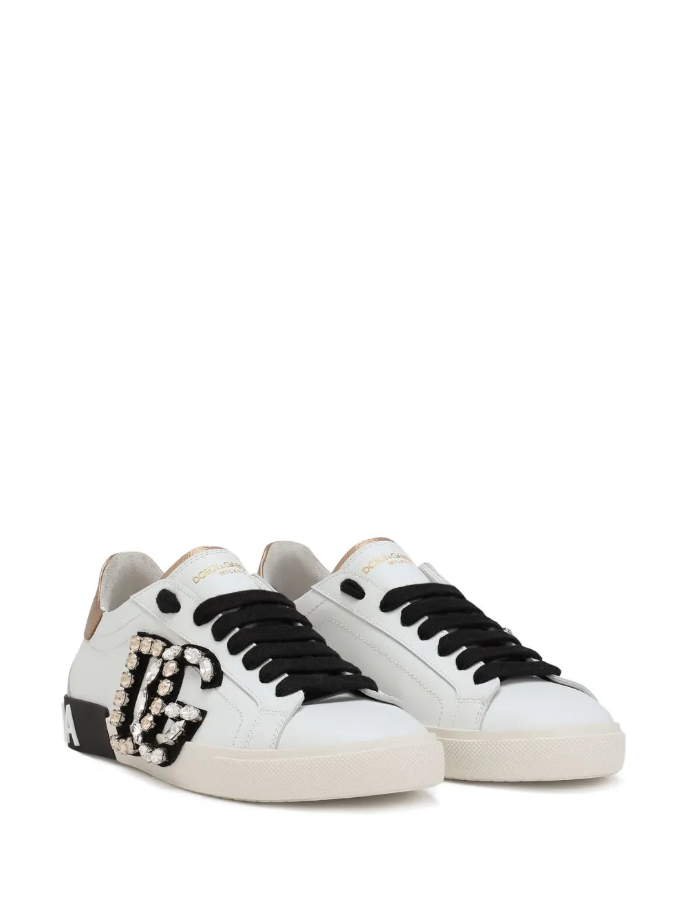 Dolce & Gabbana Portofino rhinestone-embellished sneakers