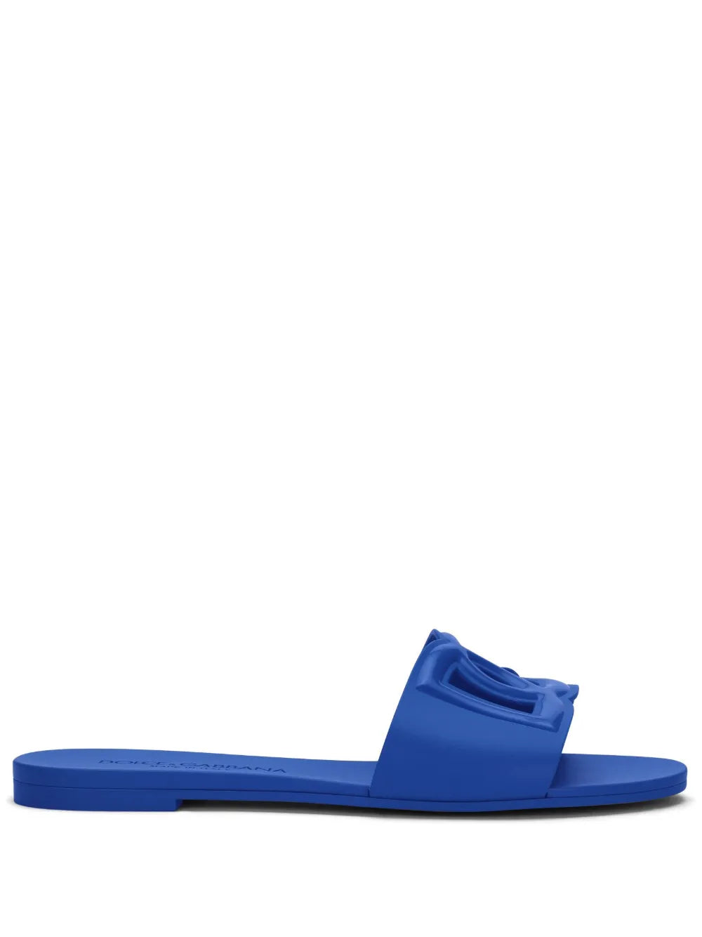 Dolce & Gabbana logo-lettering open-toe slides 