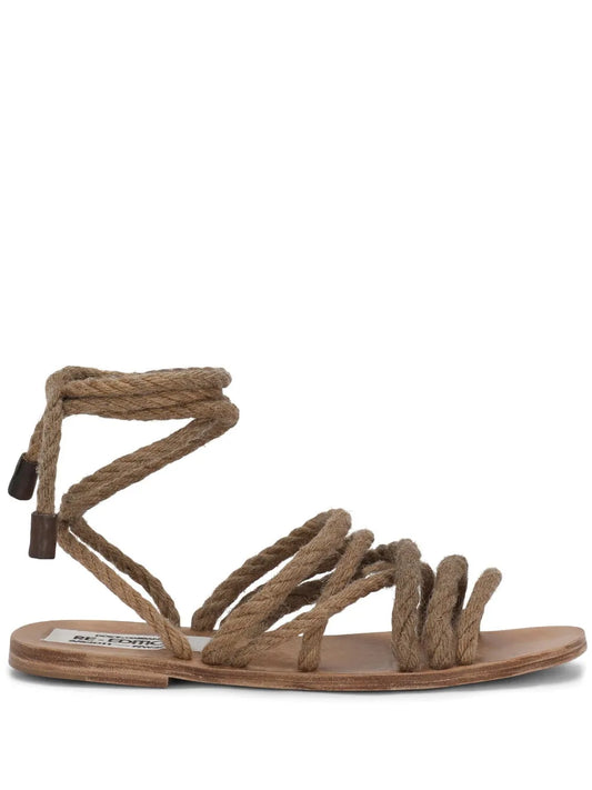 Dolce & Gabbana tie-fastening rope sandals