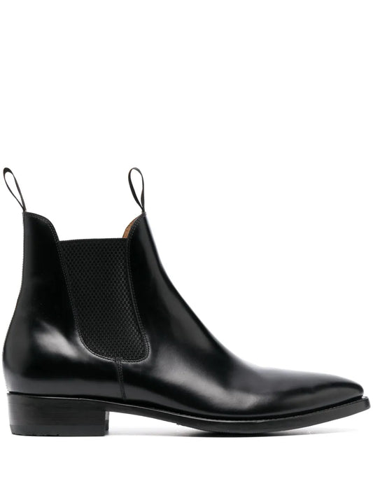 FURSAC double pull-tab leather boots