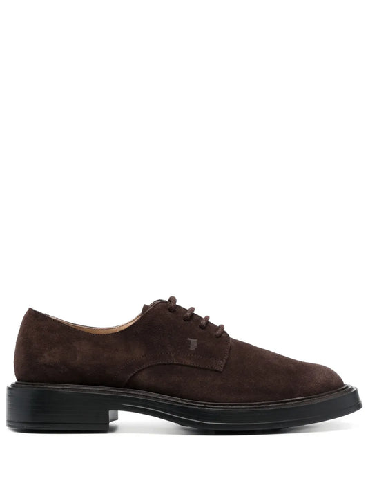 Tod's suede Derby shoes