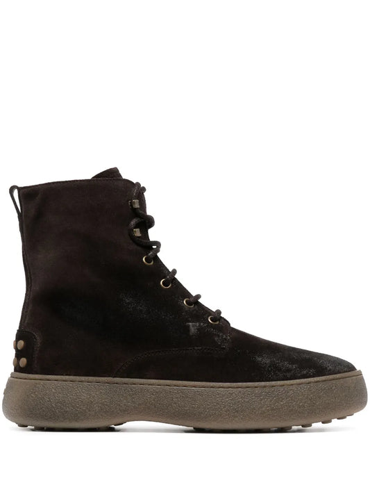 Tod's Gommino suede boots