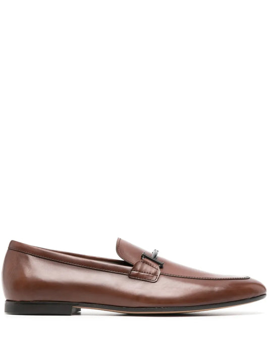 Tod's Double T leather loafers