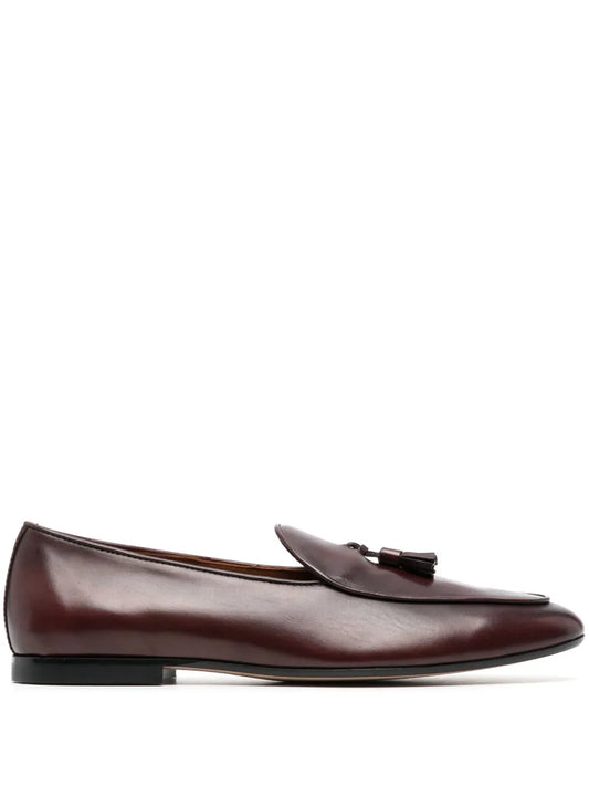 Tod's leather tassels loafers