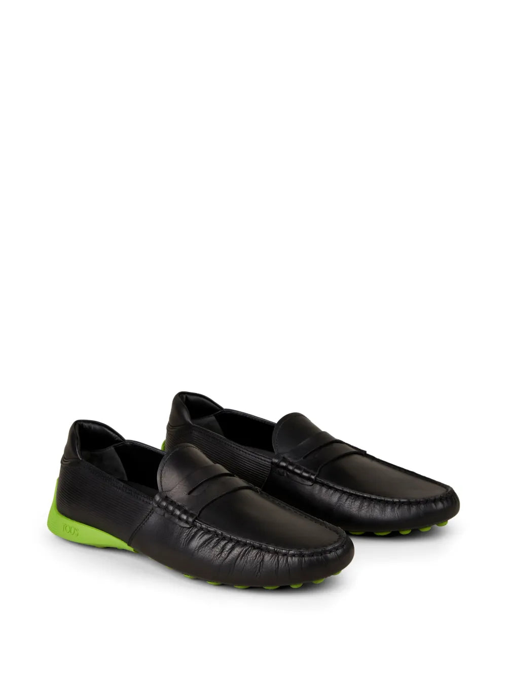 Tod's Automobili Lamborghini slip-on leather driving shoes