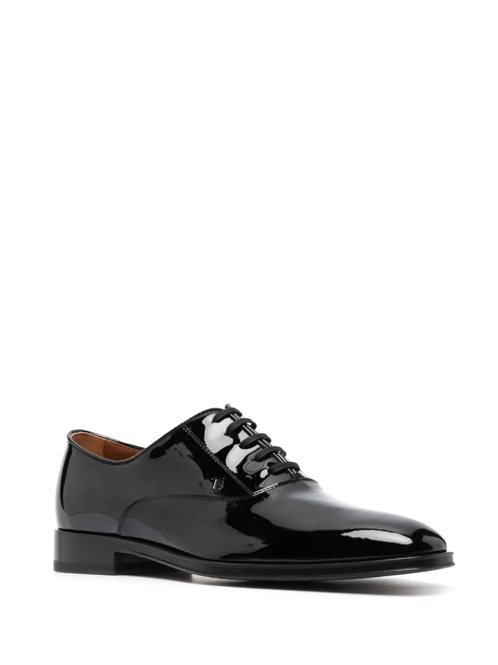Tod's patent-leather oxford shoes