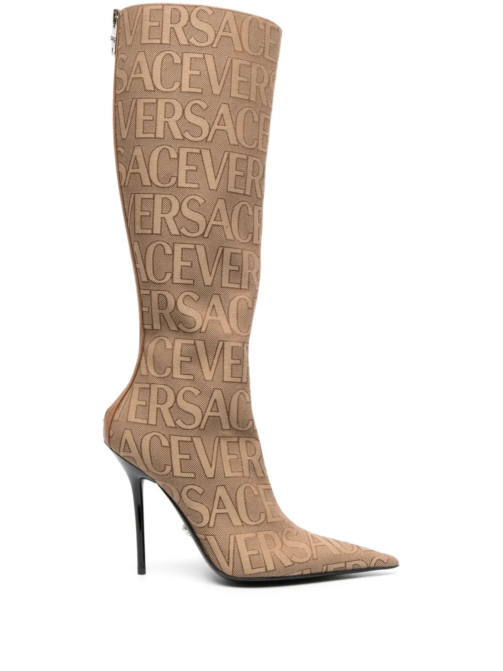 Versace Versace Allover knee-high boots