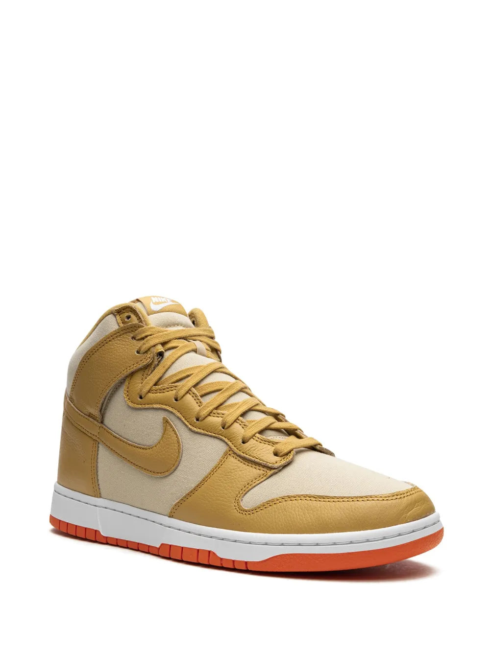 Nike Dunk High "Gold Canvas" sneakers