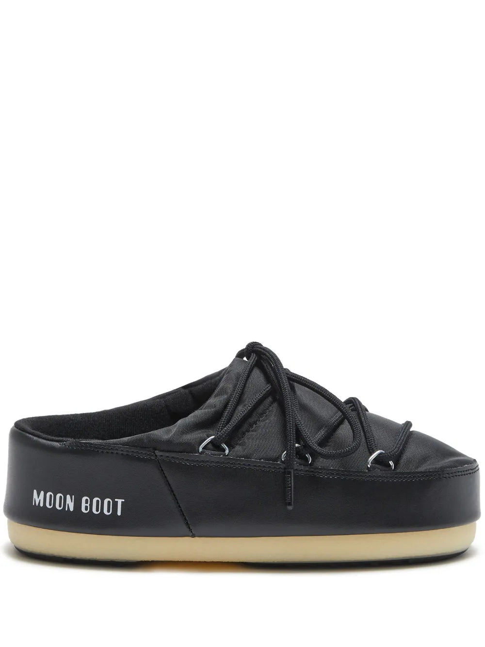 Moon Boot logo-print lace-up mules