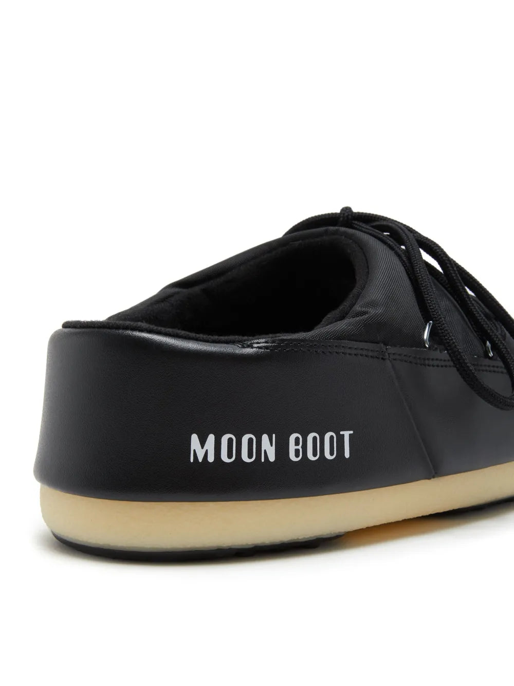 Moon Boot logo-print lace-up mules