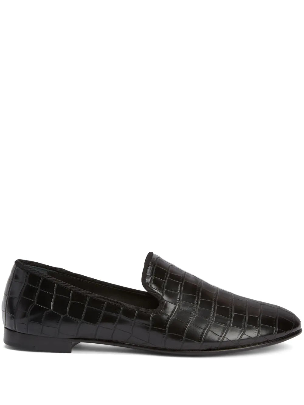 Giuseppe Zanotti Seymour embossed leather loafers
