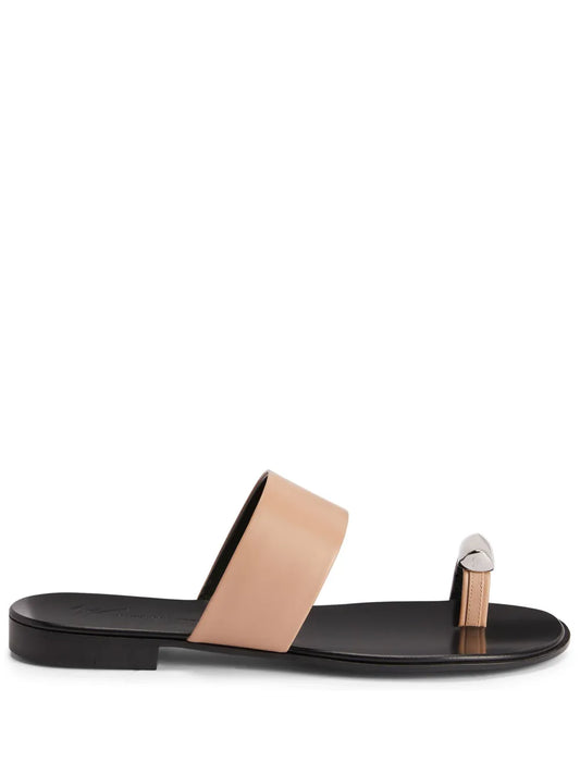 Giuseppe Zanotti Norbert leather slides