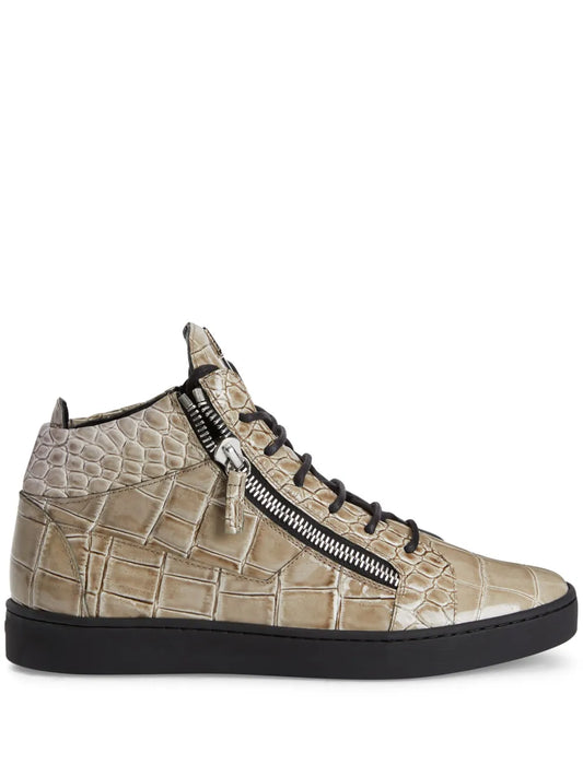 Giuseppe Zanotti Frankie crocodile-embossed effect sneakers 