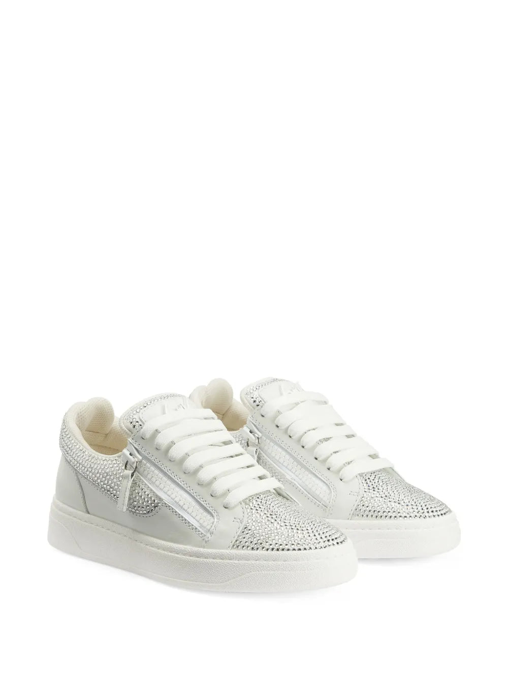 Giuseppe Zanotti GZ94 rhinestone-embellished leather sneakers
