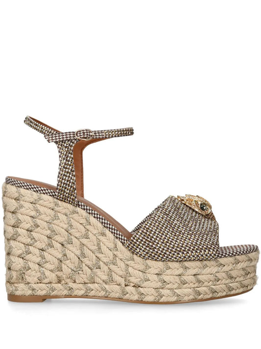 Kurt Geiger London Kensington 105mm crystal-embellished espadrilles