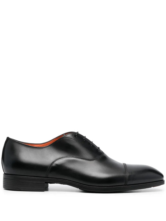 Santoni leather Oxford shoes