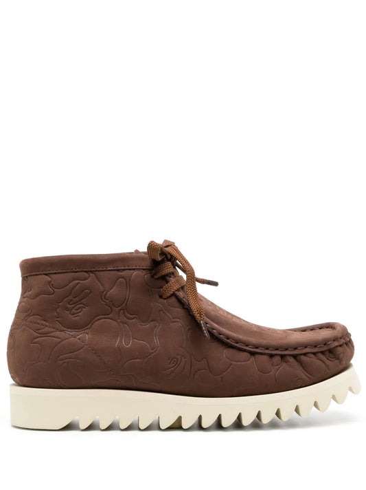 A BATHING APE® Manhunt M2 leather boots
