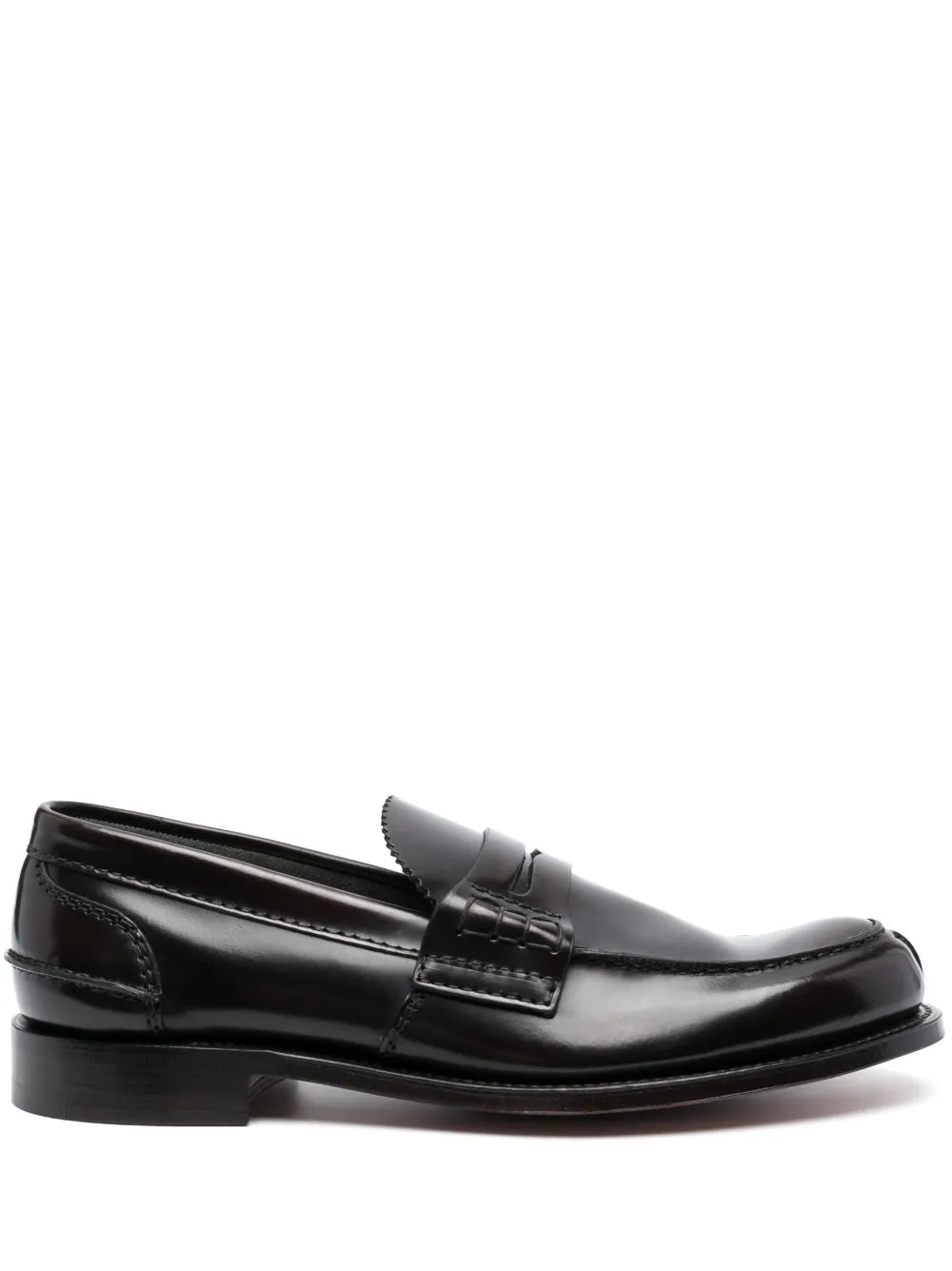 Church's polished-finish calf-leather loafers