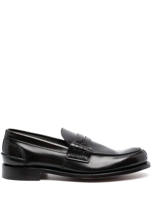 Church's polished-finish calf-leather loafers