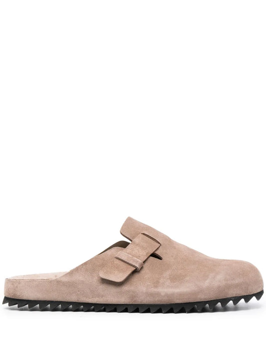 Officine Creative Oliver Flint suede slides