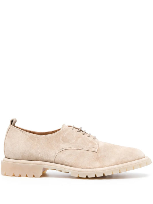 Officine Creative suede derby shoes