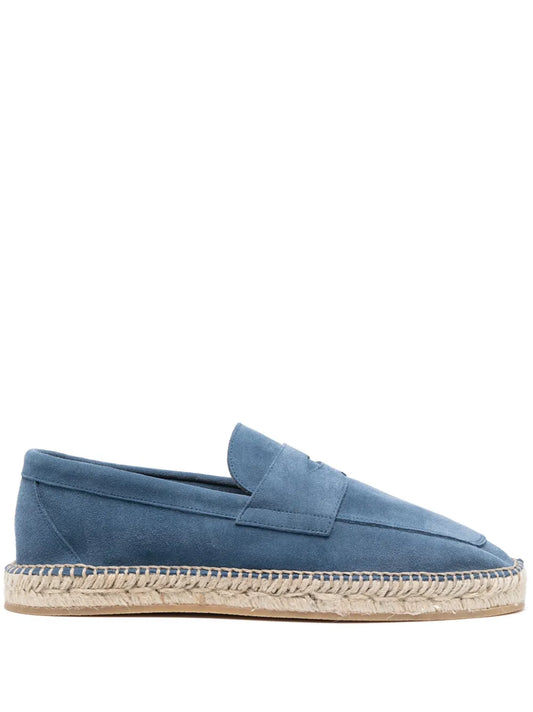 Scarosso suede jute-sole espadrilles