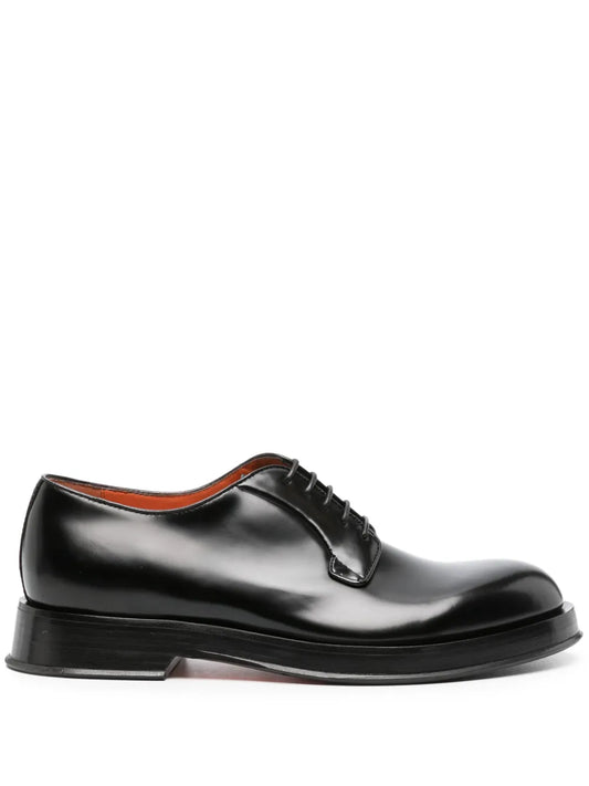 Santoni lace-up derby shoes